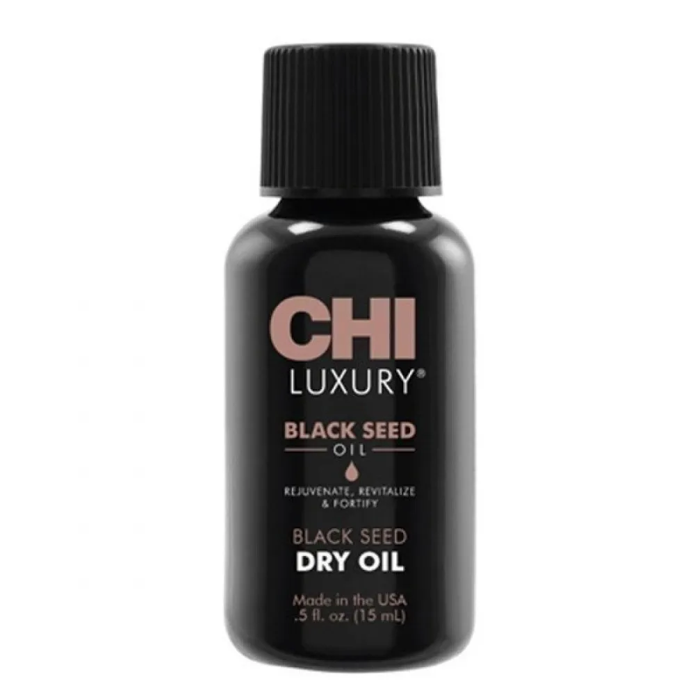 CHI LUXURY Black Seed Dry Oil — kuivõli juustele musta köömnega