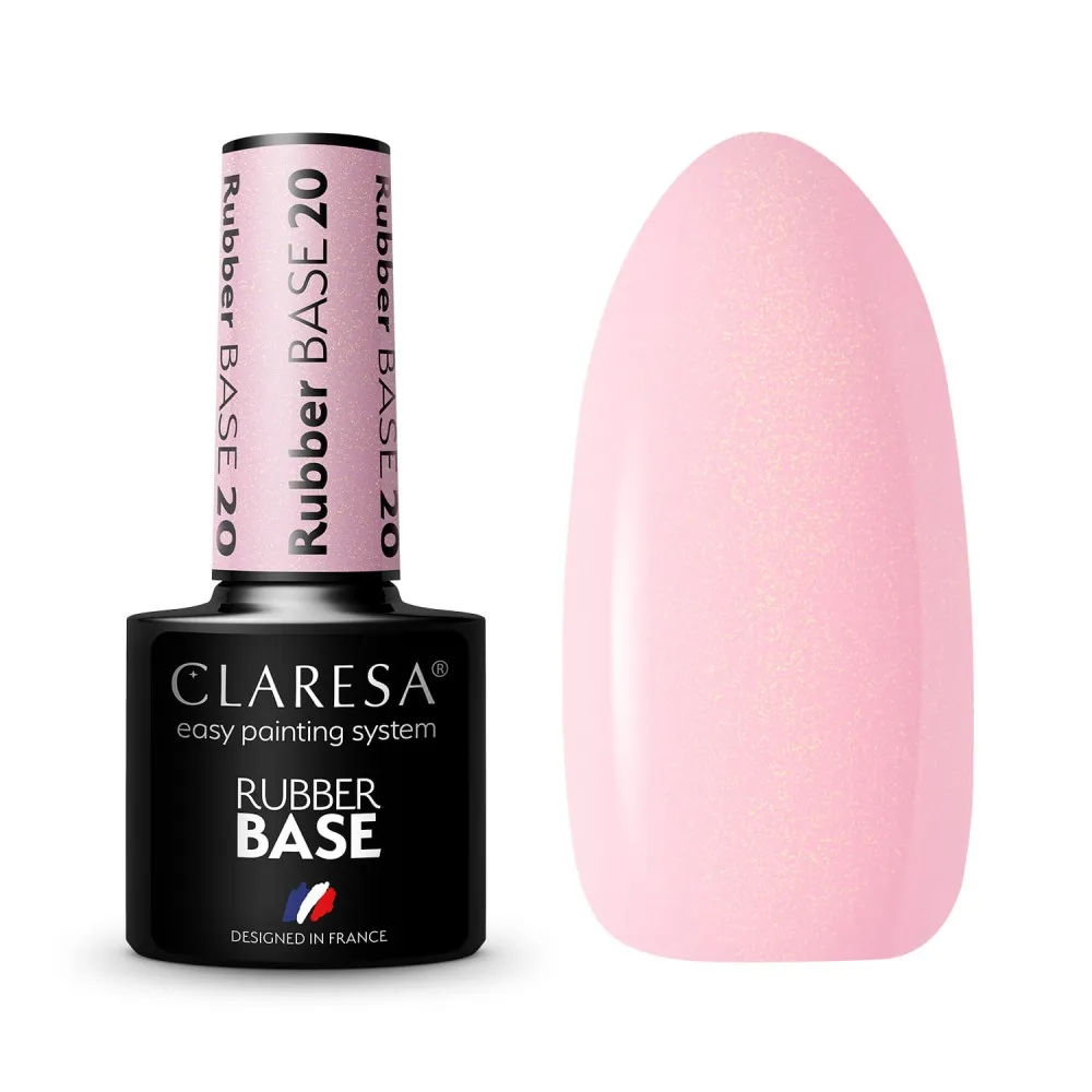 CLARESA Rubber Base 20 - geellaki alus, 5 ml
