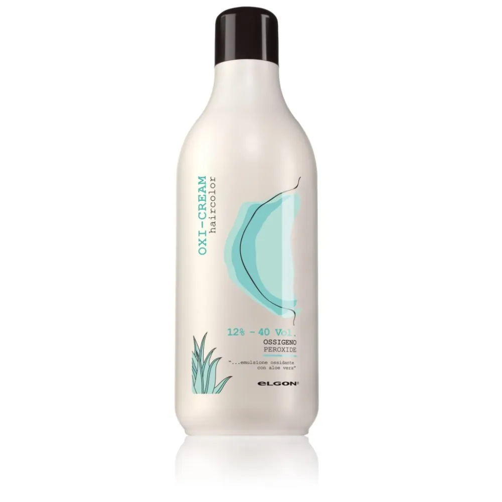 ELGON Oxi-cream haircolor 12% - oksüdeeriv emulsioon aloe veraga, 1000 ml