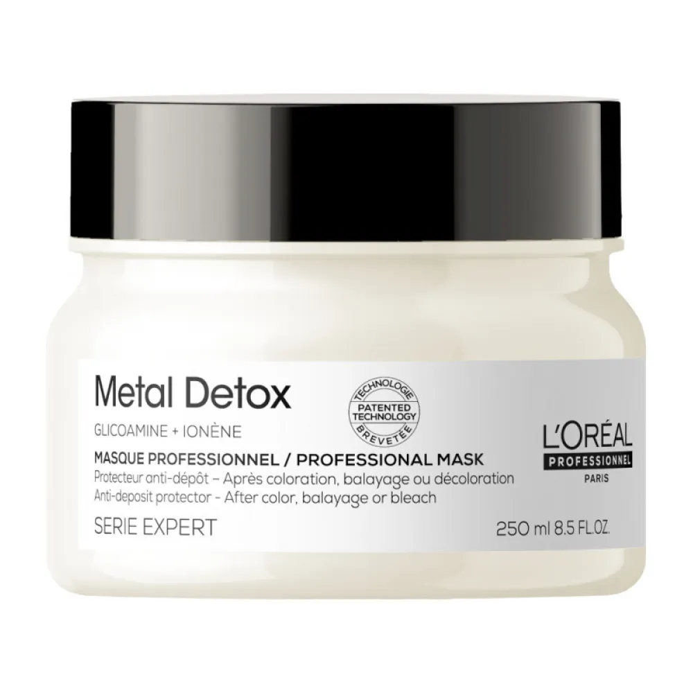 L'Oreal Professionnel Serie Expert Metal Detox Masque - professionaalne maskisüsteem, mis kaitseb metallide sadestuste eest, 250 ml