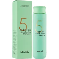 MASIL 5 Probiotics Scalp Scaling Shampoo — peanaha sügavpuhastav šampoon probiootikumidega, 300 ml