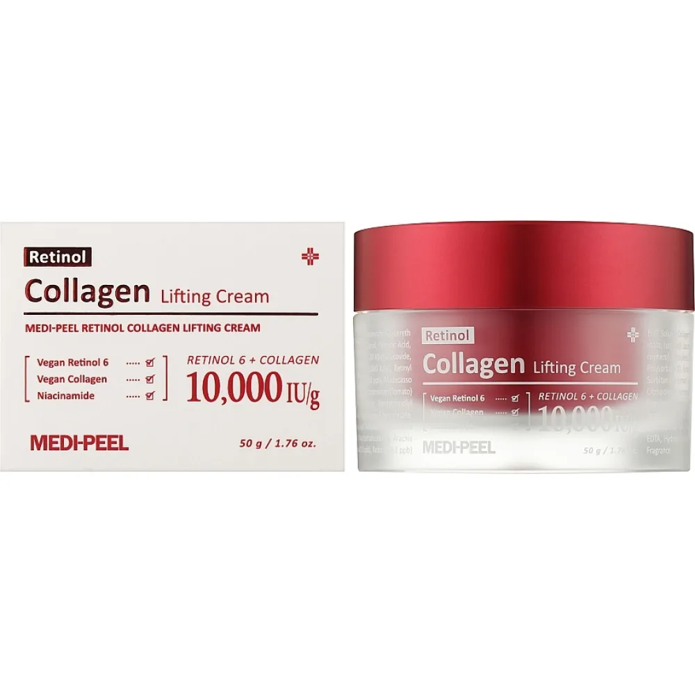 MEDI-PEEL Retinol Collagen Lifting Cream - Näokreem retinooli ja kollageeniga, 50 ml