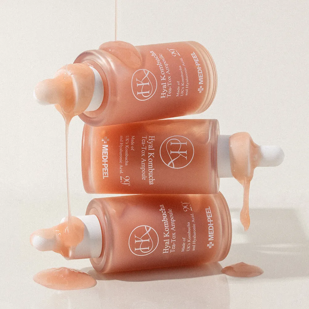 MEDI-PEEL Hyal Kombucha Tea-Tox Ampoule - Taastav ampull, 50 ml