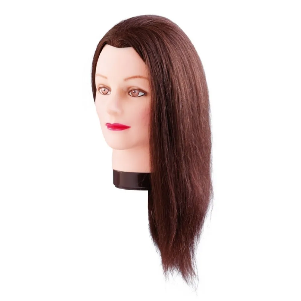 Mannekeeni pea/mannekeen Estelle looduslike juustega 50 cm