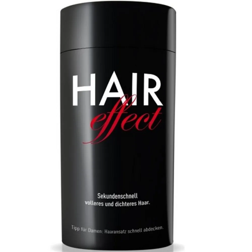 HAIR EFFECT Dark Brown 3-4 – juuksekiudude pulber, tumepruun, 26 g