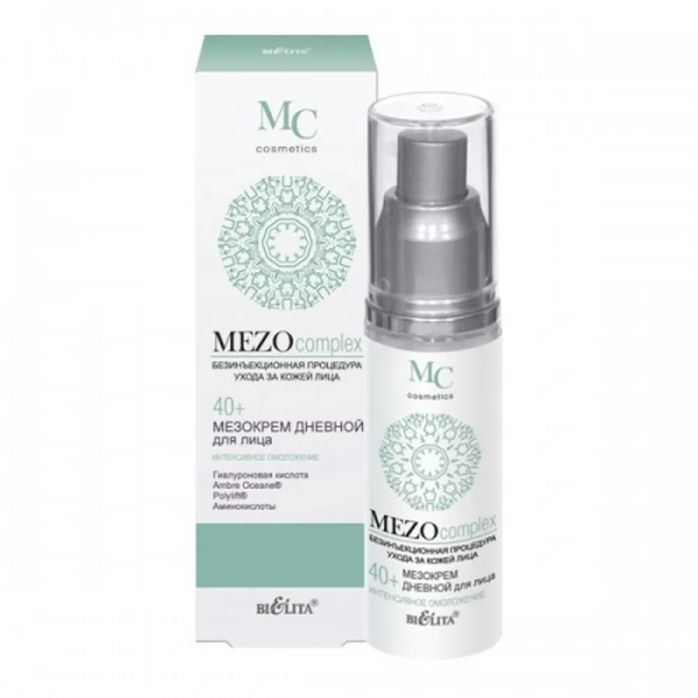 MezoComplex Mezokreem päevakreem näole 40+ intensiivseks uuendamiseks 50 ml