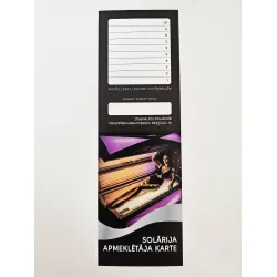 Solaariumi külastajakaart