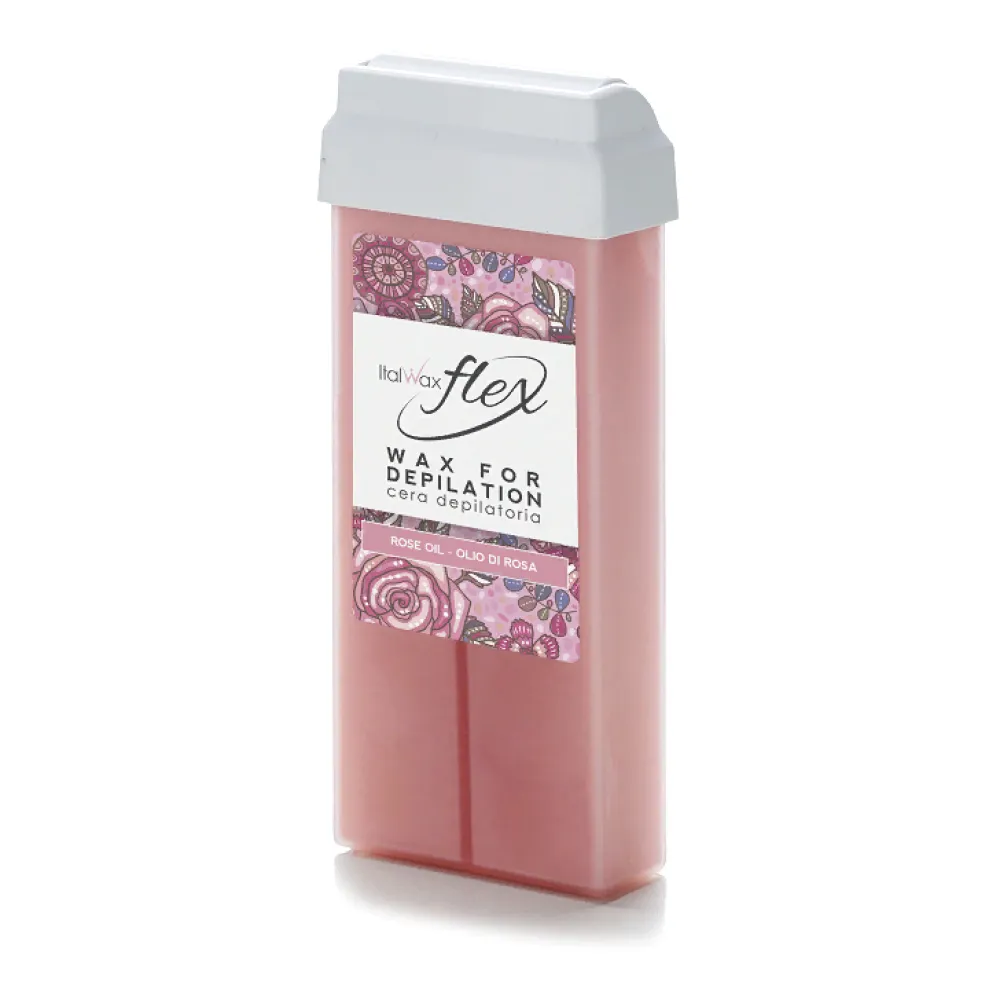 ItalWax FLEX ROSE – pehme depileerimisvaha titaandioksiidiga, 100 ml