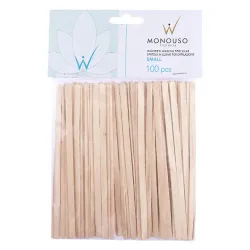 ItalWax väikesed puidust spaatlid, 100 tk.