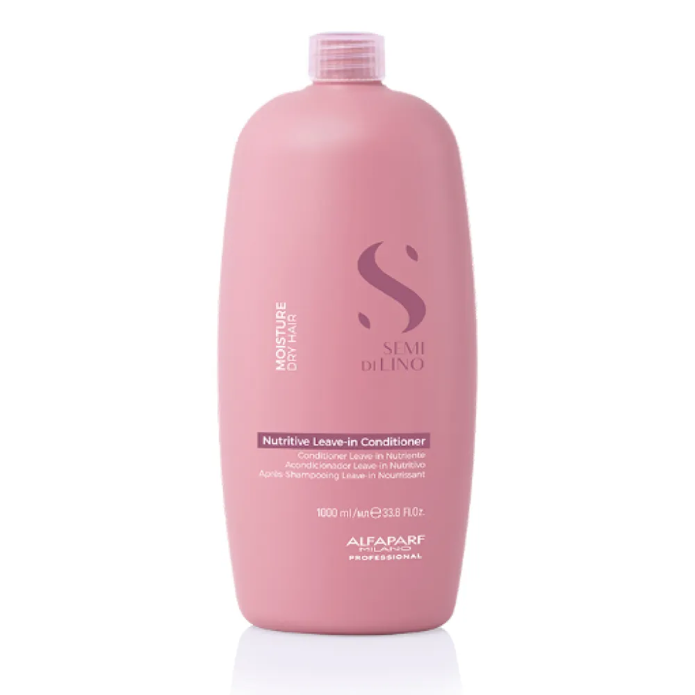 ALFAPARF Milano Semi Di Lino MOISTURE LEAVE-IN Conditioner – niisutav konditsioneer kuivadele juustele, 1000 ml