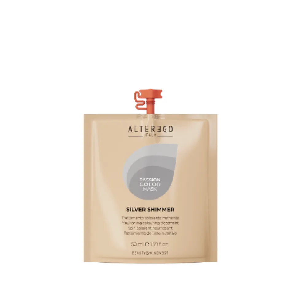 ALTER EGO PASSION Color mask SILVER SHIMMER - Tooniv mask, 50 ml
