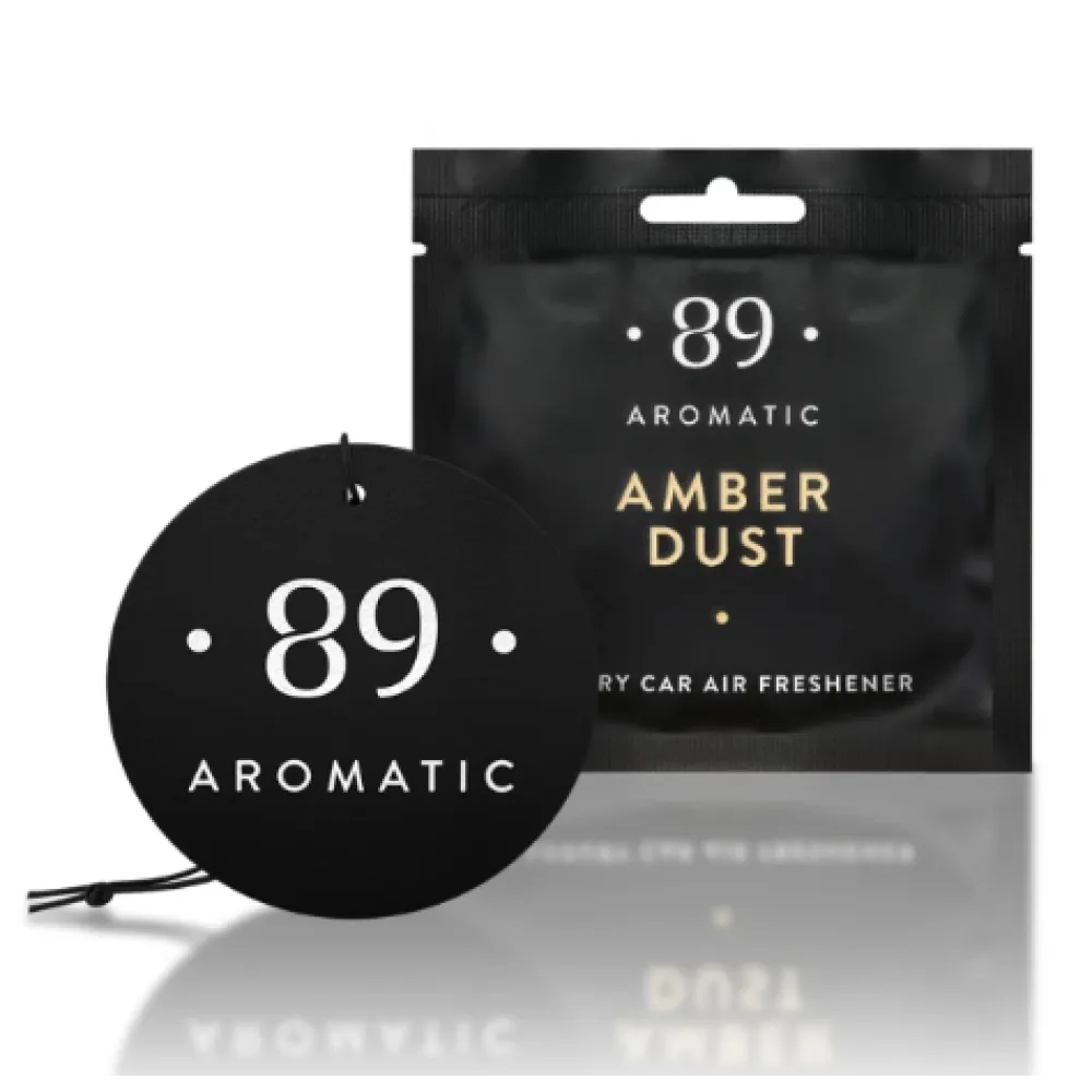 AROMATIC 89 - paberist riputatav õhuvärskendaja, AMBER DUST