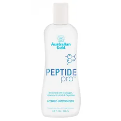 Australian PEPTIDE PRO Hybrid Intensifier - solaarjumiskreem ilma bronzeriteta, hüaluroonhappe ja kollageeniga, 250 ml