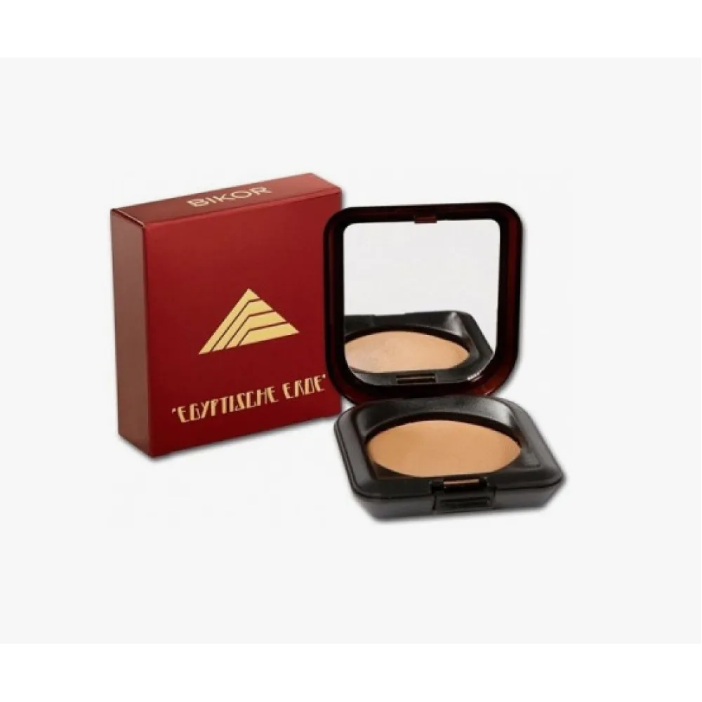 BIKOR Egyptische Erde Face Powder – kompaktne näopulber (Egiptuse muld)