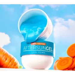 BYROKKO Shine Brown Beta Carotene After Sun geel – jahutav hooldusgeel pärast päevitamist, 200 g