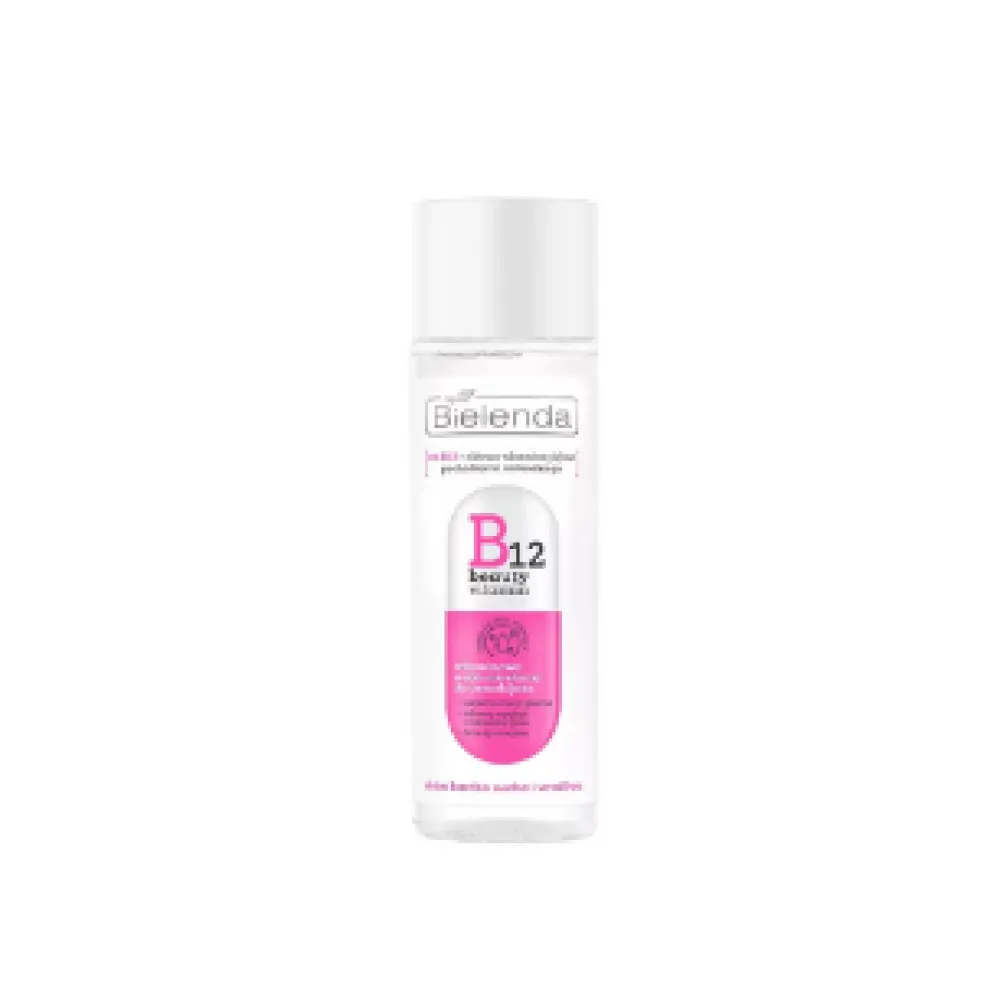 Bielenda B12 BEAUTY VITAMIN Mitsellaarvesi meigi eemaldamiseks, 200 ml