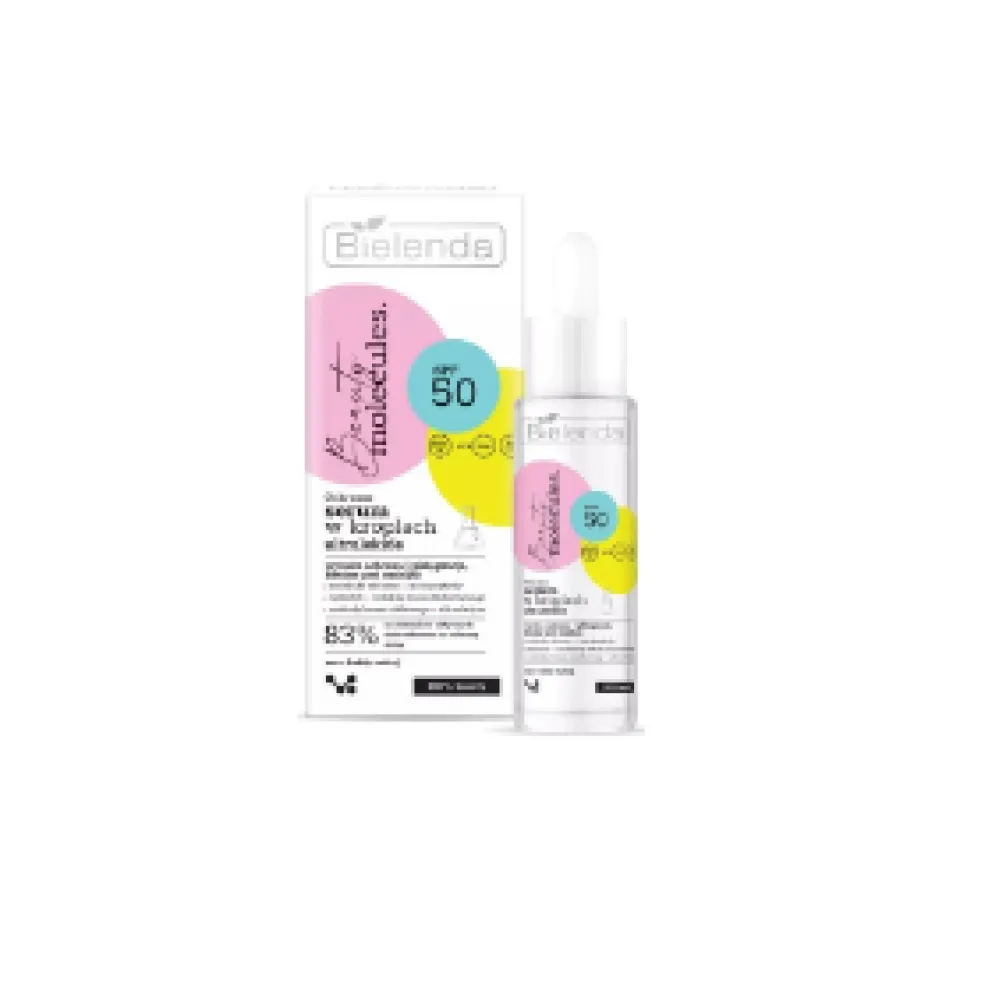 Bielenda BEAUTY MOLECULES Kaitsev eriti kerge tilgaseerum SPF 50, 50 ml