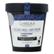 CARELIKA Algea Peel Off Mask Bilberry - kilemask tundlikule nahale kuperoosi sümptomitega, 25 g