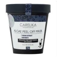 CARELIKA Algea Peel Off Mask Caviar Extract - kiletõmbav mask säravale ja helendavale nahale musta kaviari ekstraktiga, 25 g
