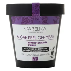 CARELIKA Algea Peel Off Mask Biowhite and Vitamin C – plastitseeriv heledust andev mask C‑vitamiiniga, 25 g