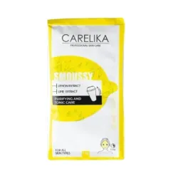 CARELIKA Shaker Smoussy Mask Lemon-Lime – tooniv ja puhastav sidruni-laimi vahtmask, 15 g