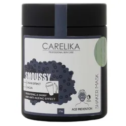 CARELIKA Shaker Smoussy Mask Caviar – säravuse ja vananemisvastane vahtmask kaviariga, 15 g.