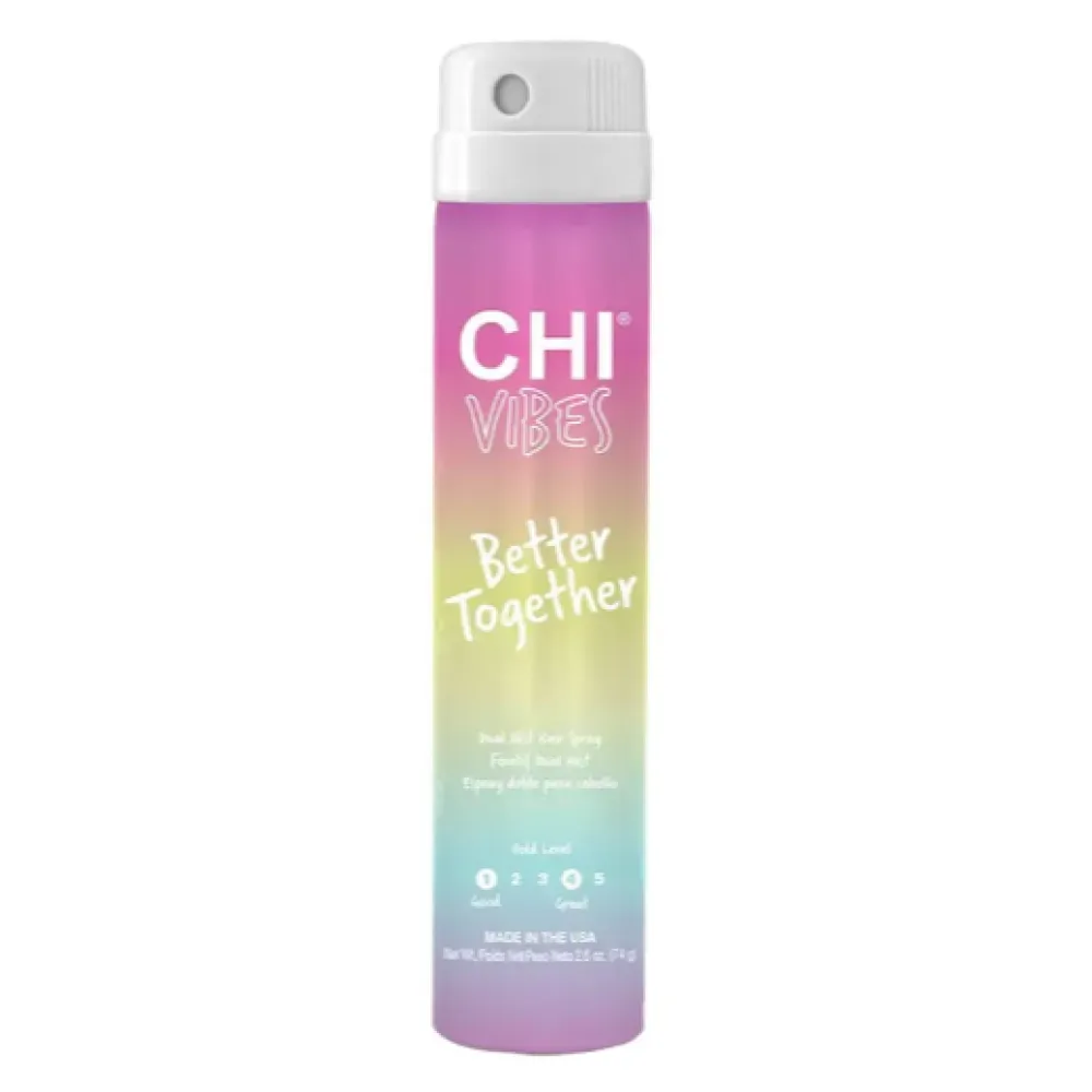 CHI VIBES Better Together Dual Mist Hairspray – topeltfikseerimisega juukselakk, 74 g