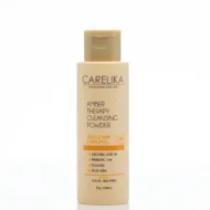 CARELIKA Amber Therapy Cleansing Powder – naha puhastav pulber 2% merevaikhappe, Fucohgeliga ja aaloe'ga, 25 g