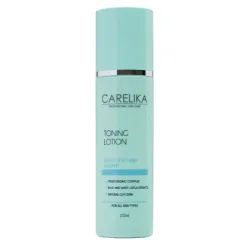 CARELIKA Toning Lotion - tooniv losjoon niisutava kompleksiga, alkoholi vaba, 200 ml