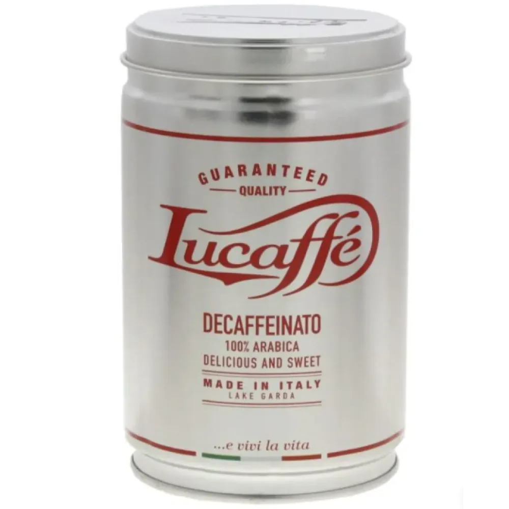 LUCAFFE DECAFFEINATO JAHVATATUD KOHV, 250 g