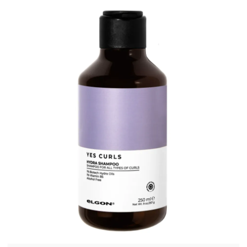 ELGON Yes Curls Hydra Shampoo - niisutav šampoon lokkis juustele, 250 ml