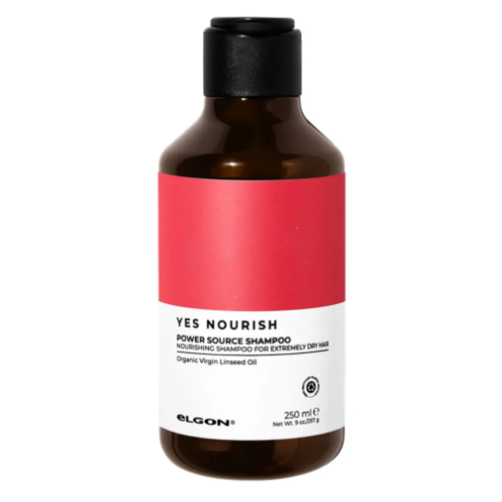 ELGON Yes Nourish Power Source Shampoo – toitev šampoon, 250 ml
