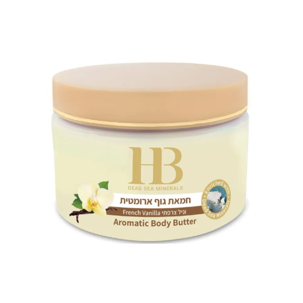 H&B Aromatic Body Butter – French Vanilla – vanillilõhnaline kehavõi, 350 ml