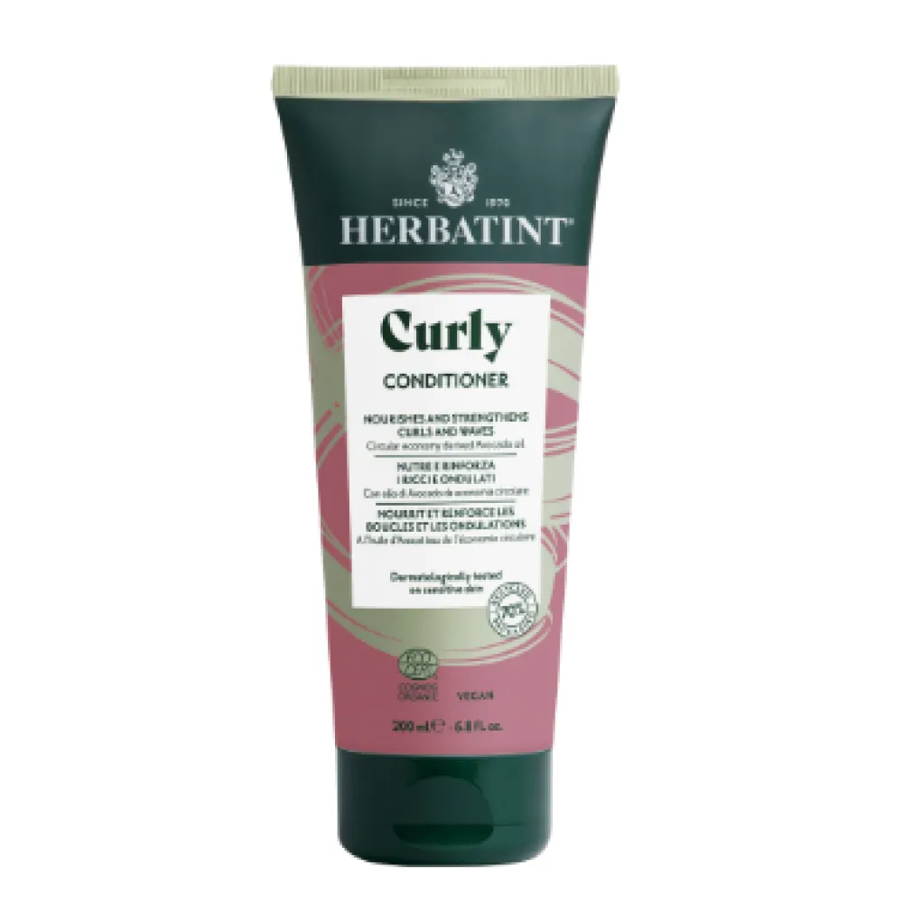 HERBATINT CURLY Conditioner – palsam lokkis juustele, 200 ml