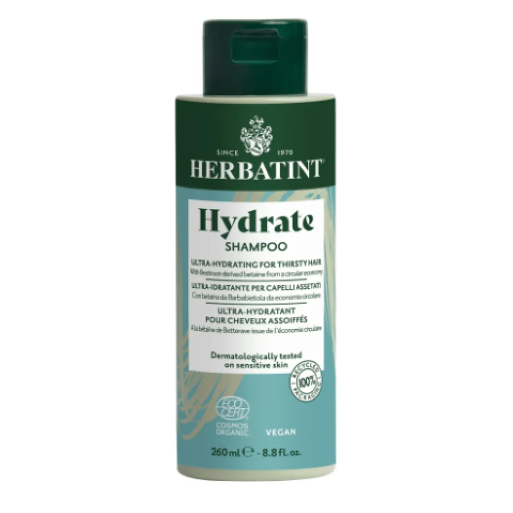 HERBATINT HYDRATE – niisutav šampoon, 260 ml