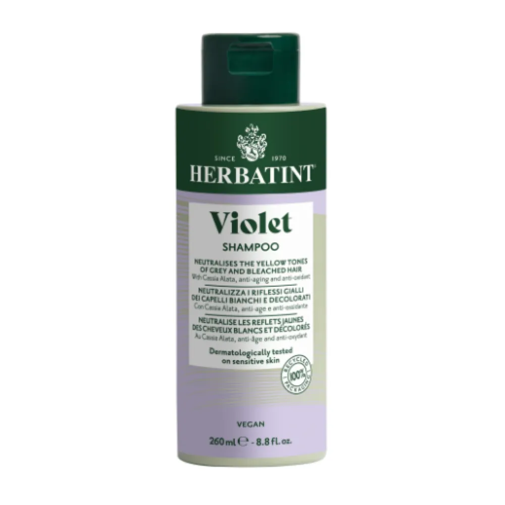 HERBATINT VIOLET violettšampoon, 260 ml