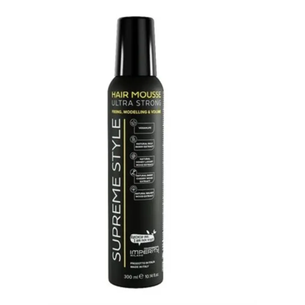 Imperity Supreme Style Ultra Strong Hair Mousse – ultra­tugeva hoidvusega juuksevahu