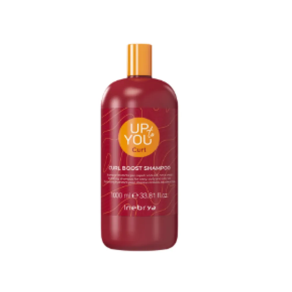 Inebrya UP to YOU Curl Boost Shampoo - šampoon lokkis juustele, 1000 ml
