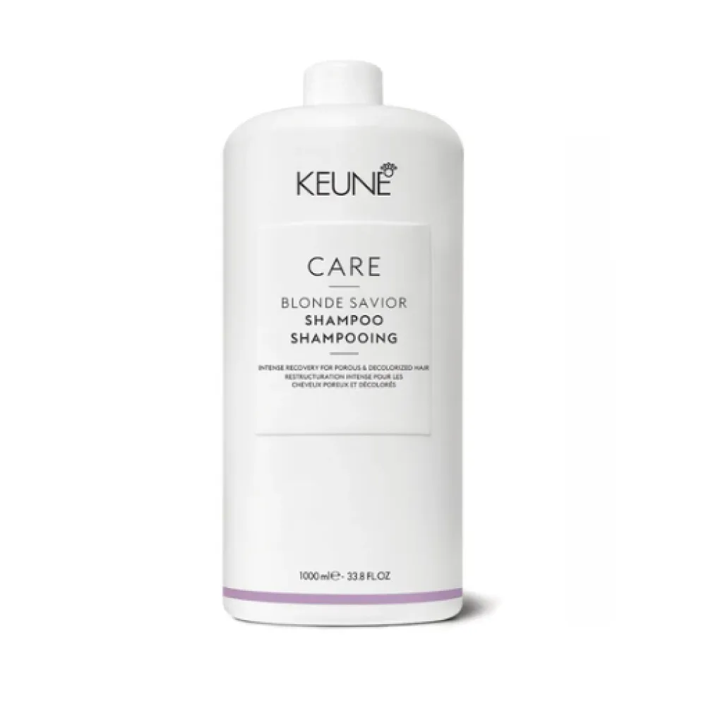KEUNE Care Blonde Savior Shampoo - šampoon poorsetele ja dekoloreeritud juustele, 1000 ml