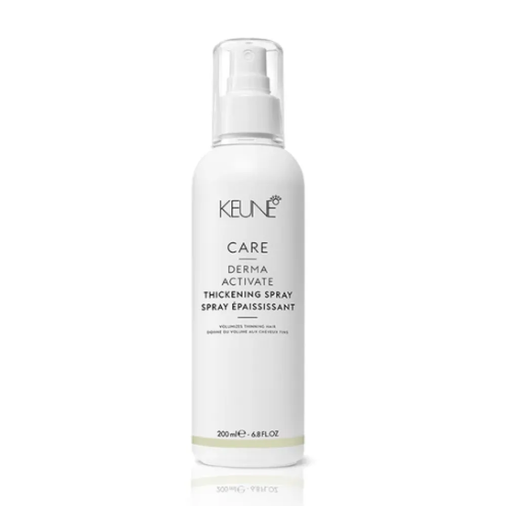 KEUNE Care Derma Activate Thickening Spray — pihustatav vahend peente juuste paksendamiseks, 200 ml