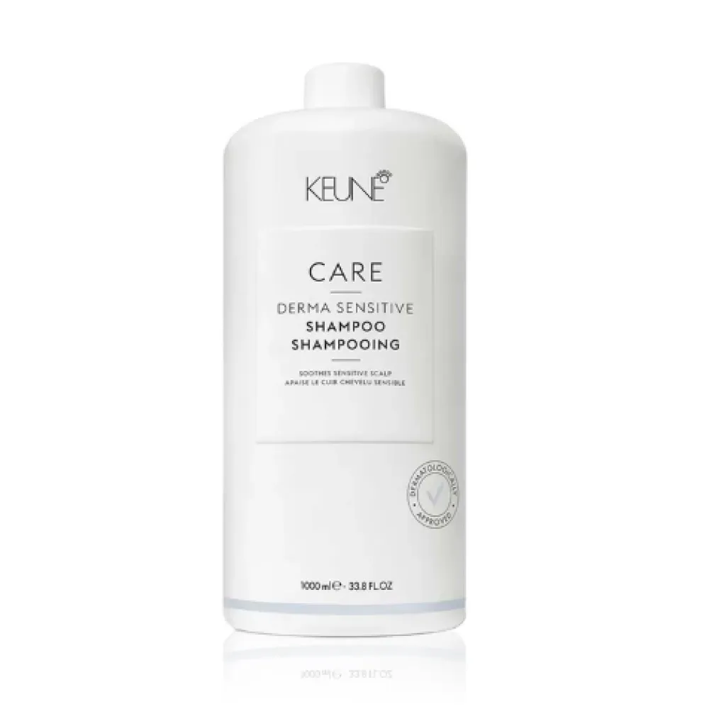 KEUNE CARE Derma Sensitive Shampoo – šampoon kuivale, tundlikule ja ärritunud peanahale, 1000 ml