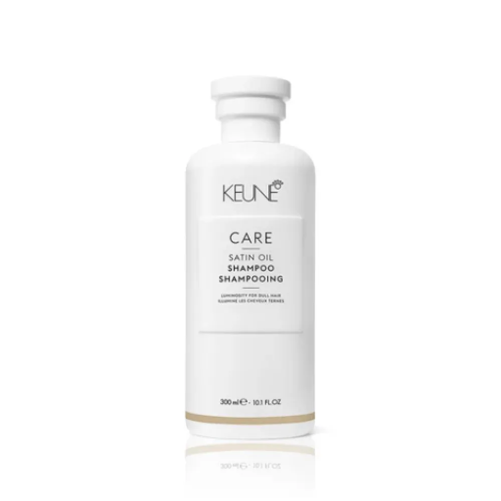 KEUNE Care Satin Oil Shampoo – šampoon siidistele ja säravatele juustele, 300 ml