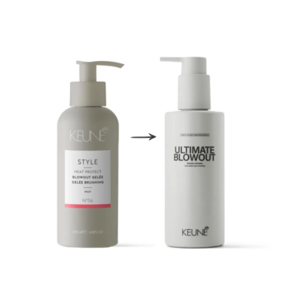 KEUNE Style ULTIMATE BLOWOUT – föönikreem juuste kuivatamiseks, 200 ml
