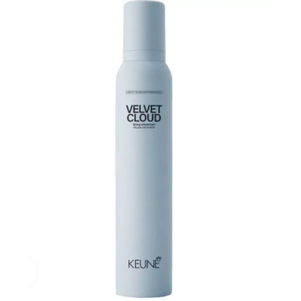 KEUNE Style VELVET CLOUD – tugev volüümiandja vaht, 200 ml