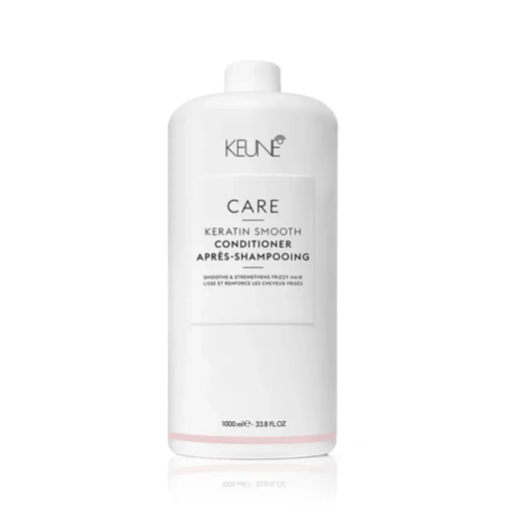 KEUNE Care Keratin Smooth Conditioner - Silendav keratiinipalsam, 1000 ml