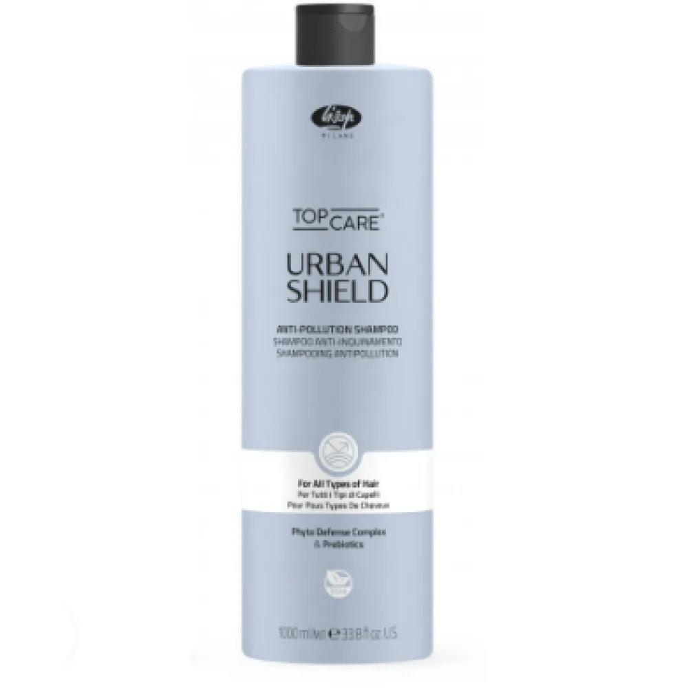Lisap Milano Top Care URBAN Shield Shampoo - juukseid kaitsev šampoon, 1000 ml