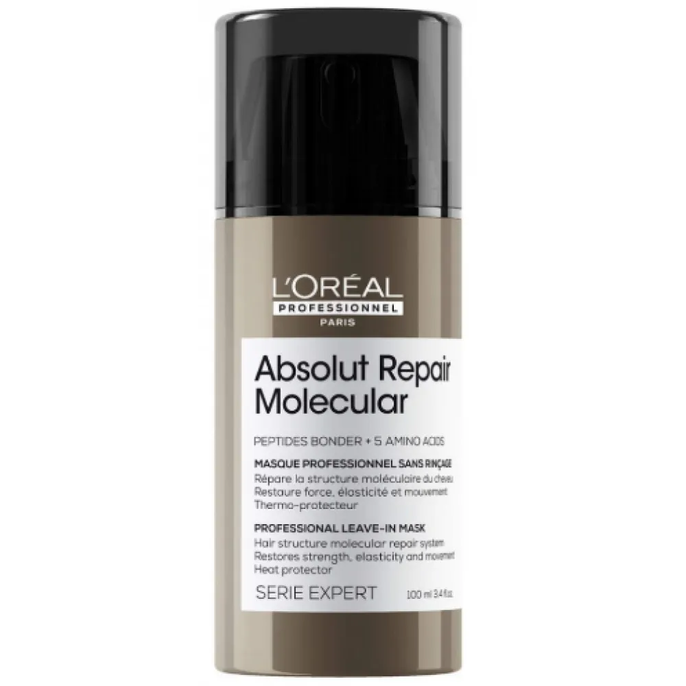 L'Oreal Professionnel Serie Expert Absolut Repair Molecular Leave-in Mask - loputamata juuksemask juuste taastamiseks, 100 ml