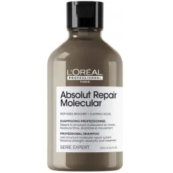 L'Oreal Professionnel Serie Expert Absolut Repair Molecular Shampoo — molekulaarne šampoon sügavaks juuste taastamiseks, 300 ml