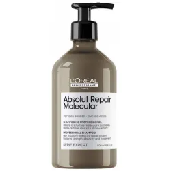 L'Oreal Professionnel Serie Expert Absolut Repair Molecular Shampoo — molekulaarne šampoon juuste sügavaks taastamiseks, 500 ml