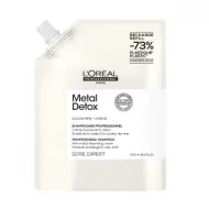 L'Oreal Professionnel Serie Expert Metal Detox Shampoo - professionaalne kreemjas šampoonisüsteem, mis puhastab metalli sadestustest, 500 ml, täitepakend
